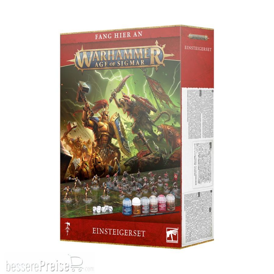 Games Workshop 04010299046 - AGE OF SIGMAR: EINSTEIGERSET (DEUTSCH) 80-15