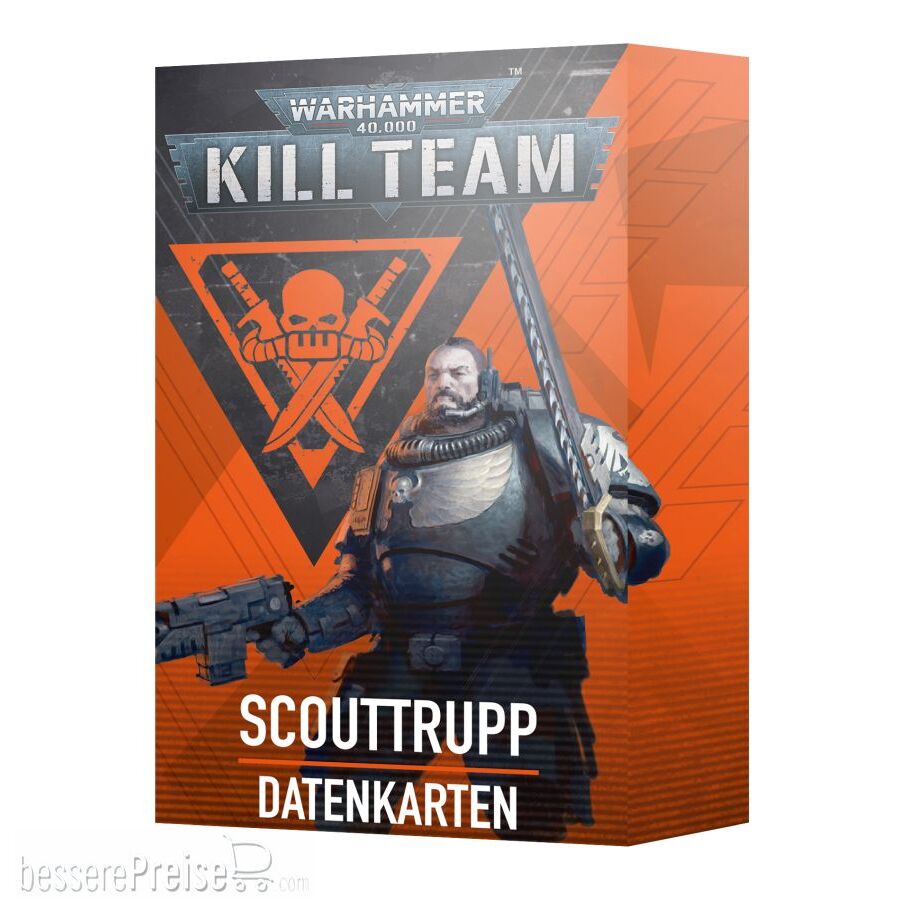 Games Workshop 04050101024 - KT DATENKARTEN: SCOUTRUPP (DEUTSCH) 103-75