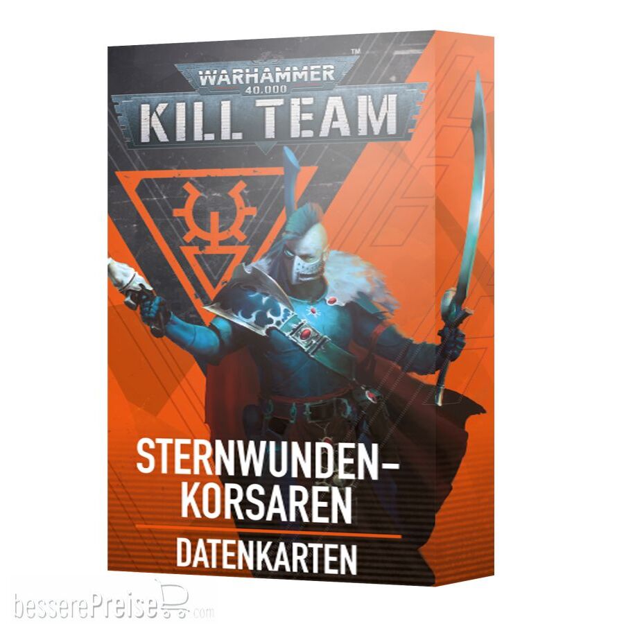 Games Workshop 04050104004 - DATENKARTEN: STERNWUNDEN-KORSAREN (DEU) 103-61