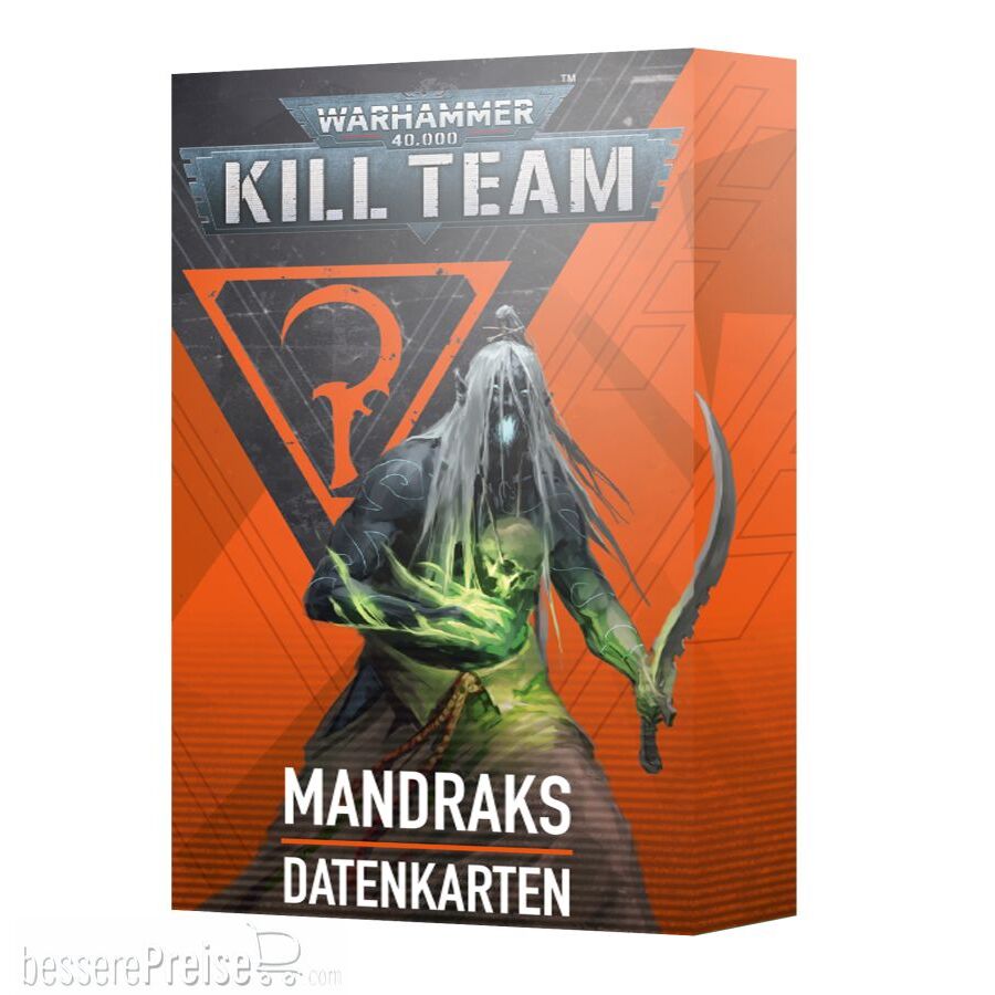 Games Workshop 04050112006 - KT DATENKARTEN: MANDRAKS (DEUTSCH) 103-78