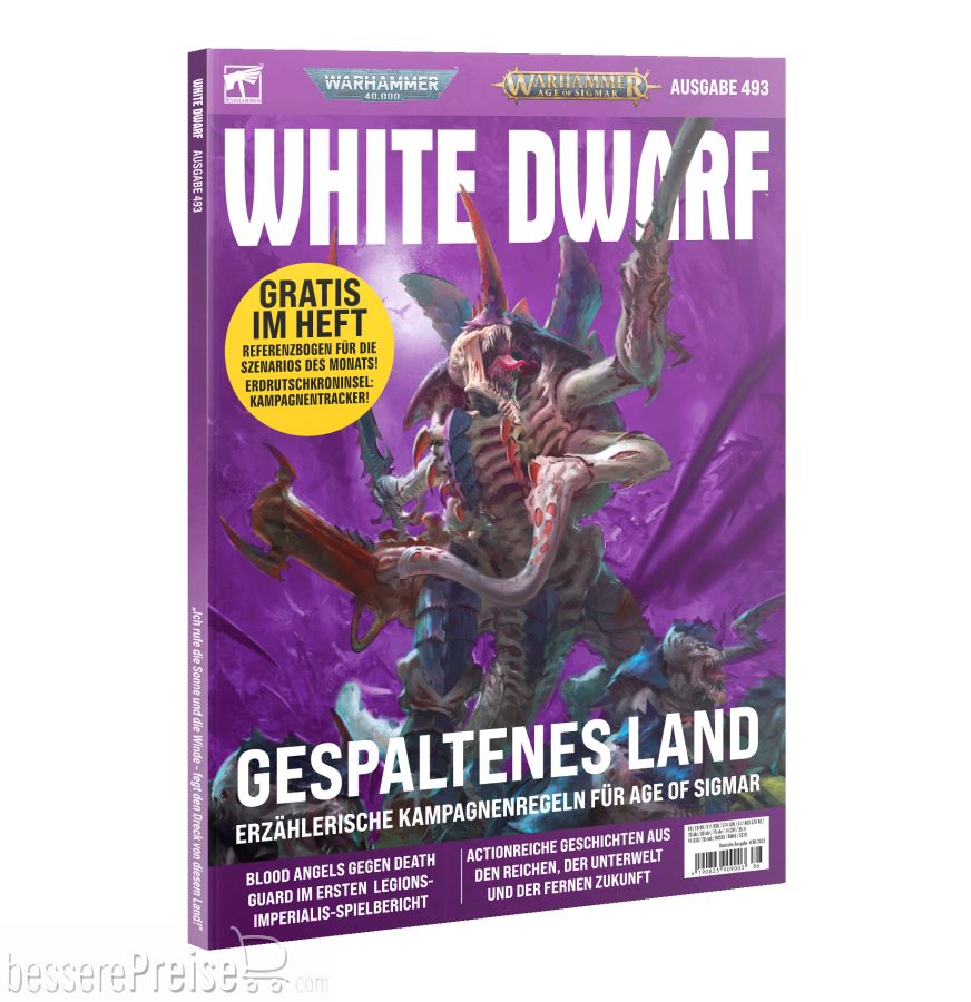 Games Workshop 04249999635 - WHITE DWARF 493 (OCT-23) (DEUTSCH) WD10-04