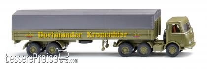 Wiking 051457 - Pritschensattelzug (MB LPS333