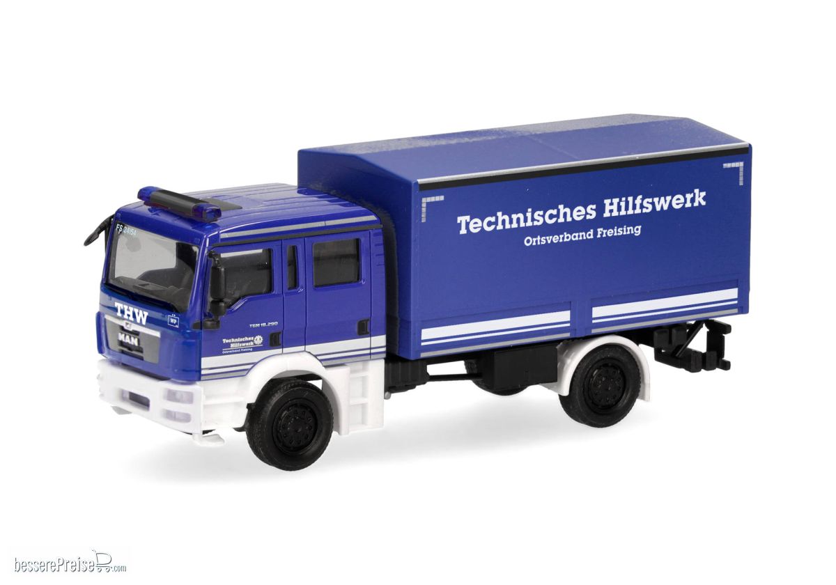 Herpa 098311 - MAN TGM MZKW THW Freising