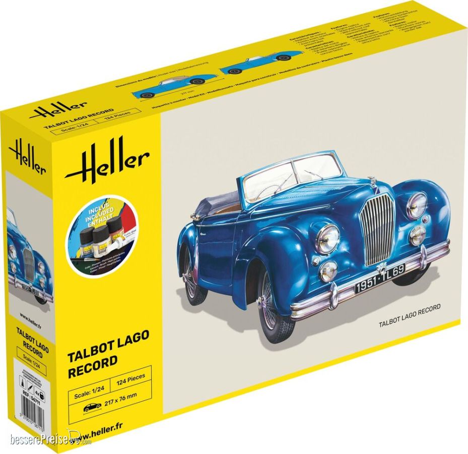 Heller 56711 - STARTER KIT Talbot Lago Record