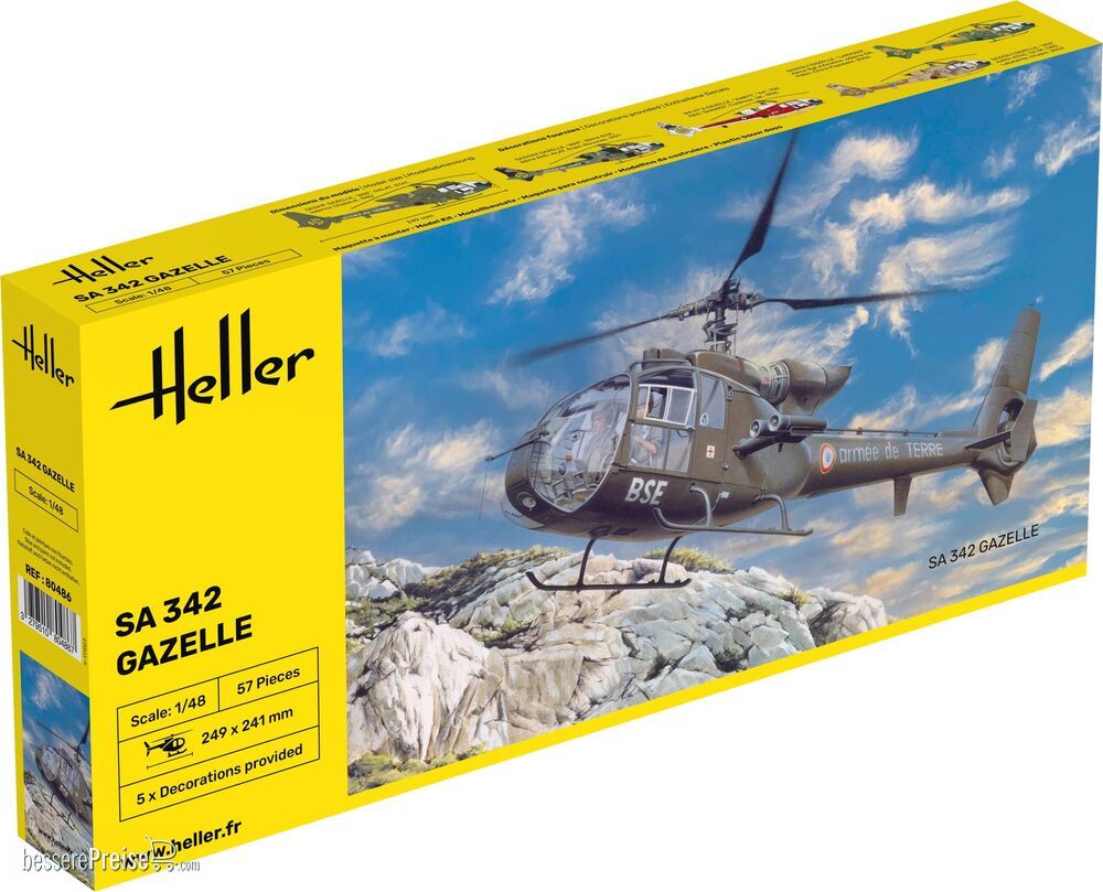 Heller 80486 - SA 342 Gazelle