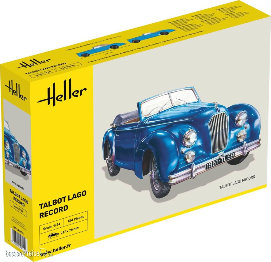 Heller 80711 - Talbot Lago Record