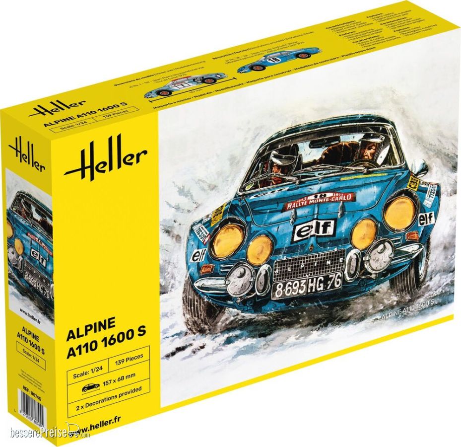 Heller 80745 - Alpine A110 (1600)