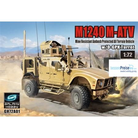 Galaxy Hobby GH72A01 - M1240 M-ATV w/ O-GPK Turret