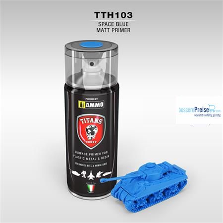 TITANS HOBBY TTH103 - SPACE BLUE MATT PRIMER SPRAY