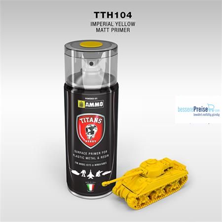 TITANS HOBBY TTH104 - IMPERIAL YELLOW MATT PRIMER SPRAY