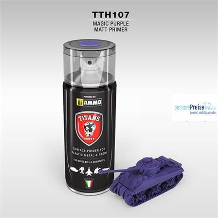 TITANS HOBBY TTH107 - MAGIC PURPLE MATT PRIMER SPRAY