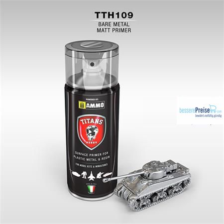 TITANS HOBBY TTH109 - BARE METAL MATT PRIMER SPRAY