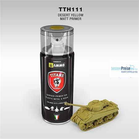 TITANS HOBBY TTH111 - DUNKELGELB PRIMER SPRAY