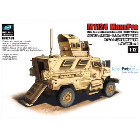 Galaxy Hobby GH72A03 - M1224 MaxxPro MRAP with OGPK Turret