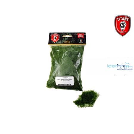 TITANS HOBBY TTH234 - Flock Grass Green / Beflockung Grasgrün 6mm