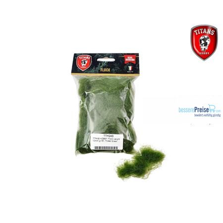 TITANS HOBBY TTH243 - Flock Forest Green / Beflockung Waldgrün 12mm