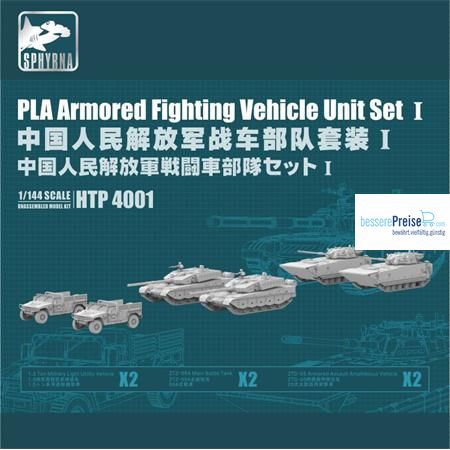 Sphyrna Models HTP4001 - PLA Armored Fighting Vehicle Unit Set 1