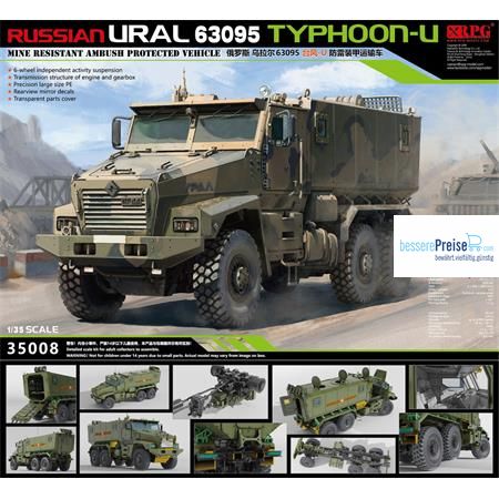 RPG RPG35008 - Russian URAL 63095 Typhoon-U MRAP