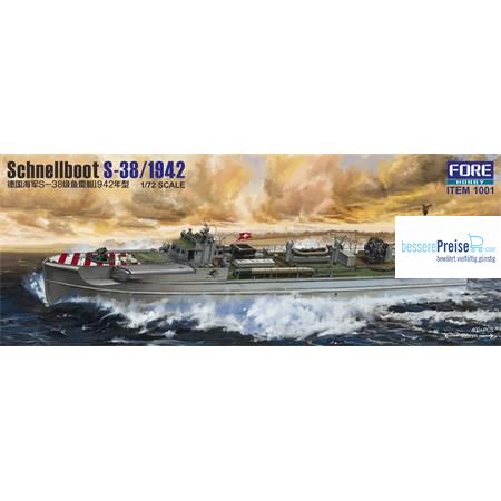 Foreart FOR1001 - Schnellboot S-38/ 1942