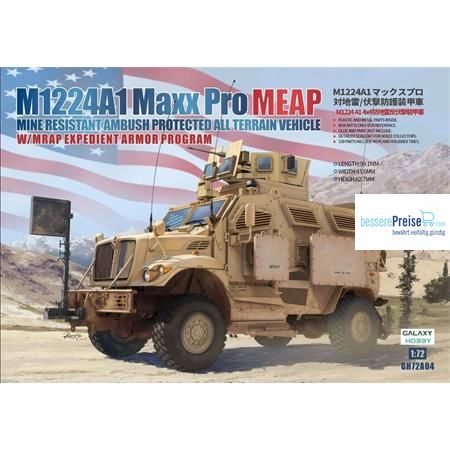 Galaxy Hobby GH72A04 - M1224A1 MaxxPro MEAP w/MRAP Exped. Armor Program