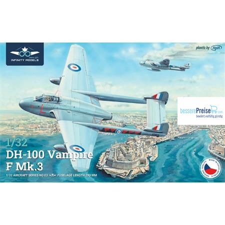 Infinity Models INF3203 - DH-100 Vampire MK.3