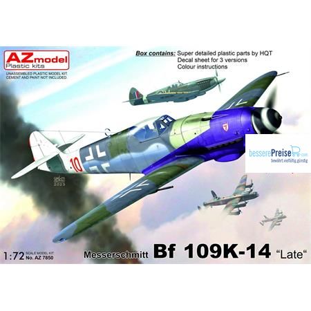 AZ Models AZM7850 - Messerschmitt Bf-109K-14 ´Late´