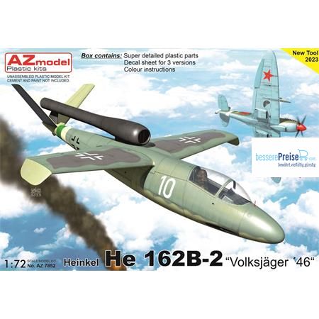 AZ Models AZM7852 - Heinkel He 162B-2 ´Volkjäger 46´