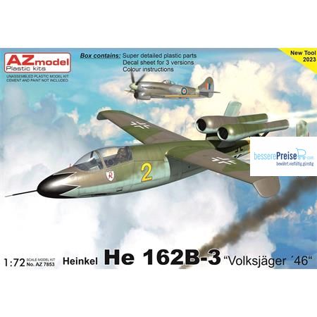 AZ Models AZM7853 - Heinkel He 162B-3 ´Volkjäger 46´