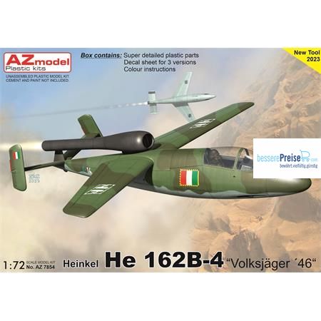 AZ Models AZM7854 - Heinkel He 162B-4 ´Volkjäger 46´