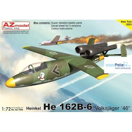 AZ Models AZM7856 - Heinkel He 162B-6 ´Volkjäger 46´