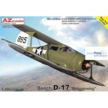 AZ Models AZM7857 - Beech D17 ´Staggerwing´