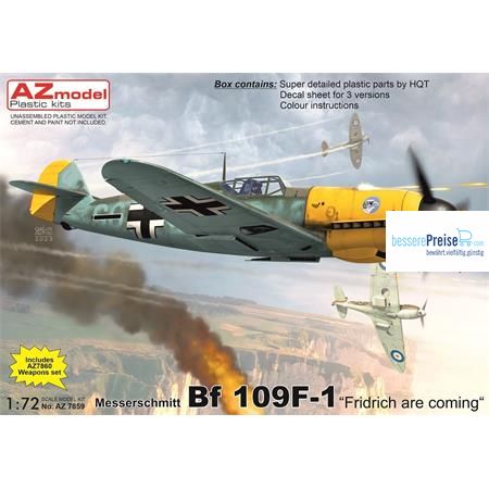 AZ Models AZM7859 - Messerschmitt Bf-109F-1 ´Friedrich´