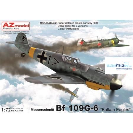 AZ Models AZM7864 - Messerschmitt Bf-109G-6 ´Balkan Eagles´