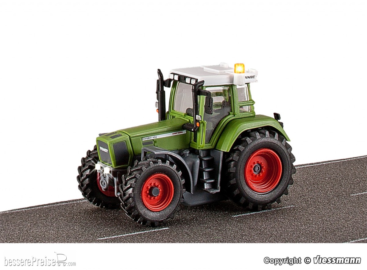 Viessmann 1166 - H0 Traktor FENDT mit Beleuchtung und gelbem Blinklicht