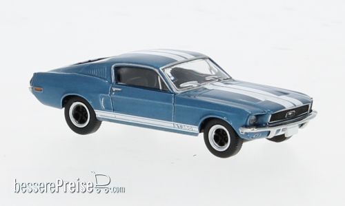 Brekina 19608 - Ford Mustang Shelby GT 350, blau