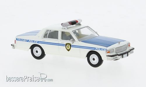 Brekina 19710 - Brekina, Chevrolet Caprice, 1987, New York City Transit Police, 1:87