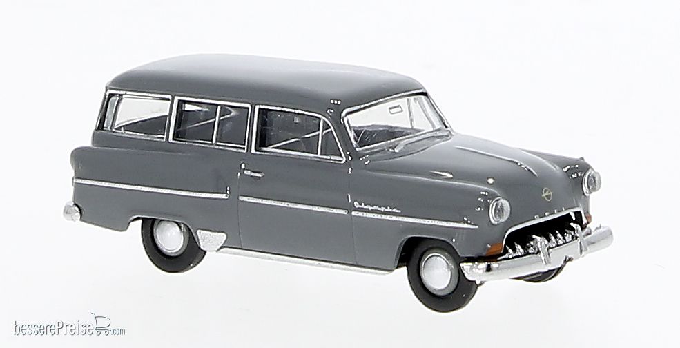 Brekina 20243 - Opel Olympia Carava dunkelgra Brekina 1:87