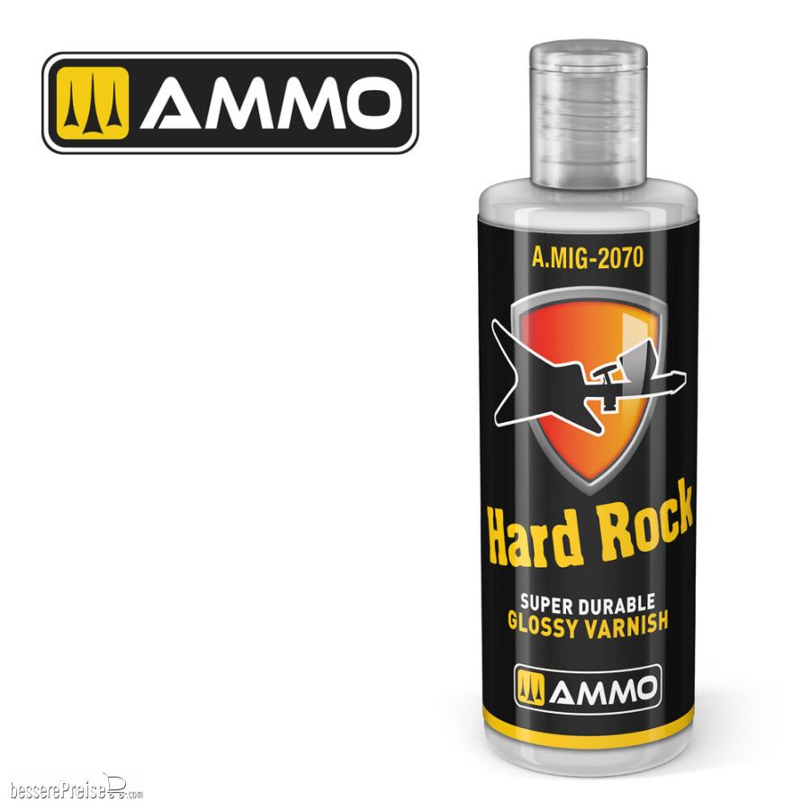 AMMO by MIG Jimenez A,MIG-2070 - Hard Rock Super Durable Glossy Varnish (60ml)