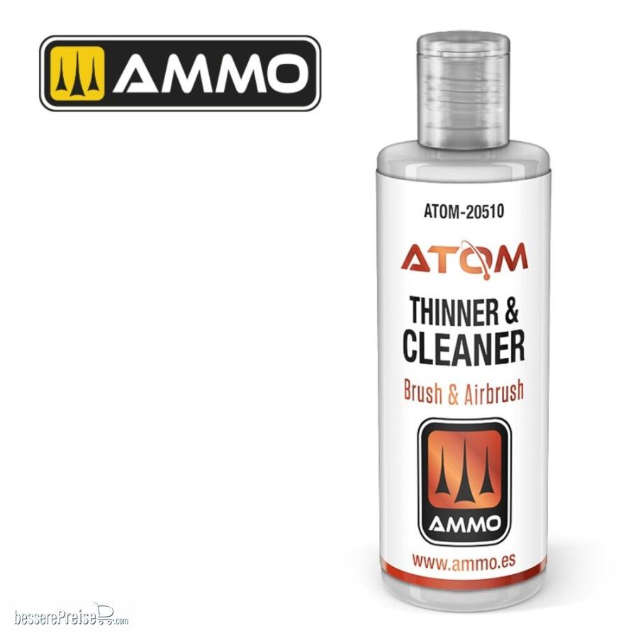 AMMO by MIG Jimenez ATOM-20510 - ATOM Thinner and Cleaner 60mL