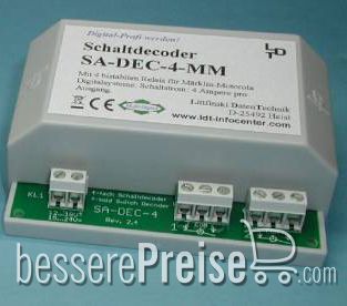 Littfinski DatenTechnik - LDT 210313 - SA-DEC-4-MM-G / Schaltdecoder