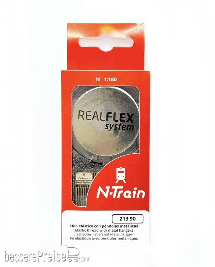 N-TRAIN 21390 - Realflex elastische Faden + Hänger (10 Abschnitte)