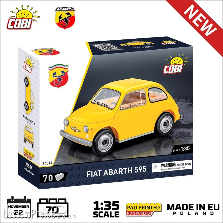 Cobi 24514 - Fiat Abarth 595