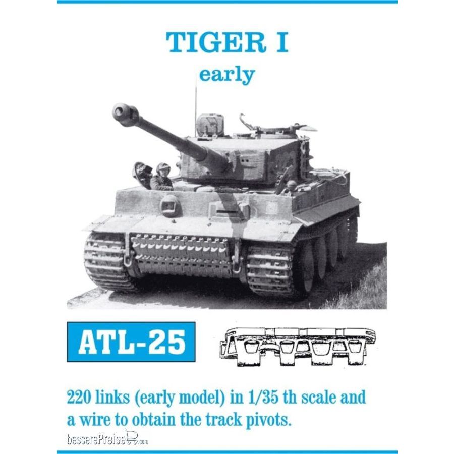 Friulmodel ATL-025 - Tracks for Tiger I early