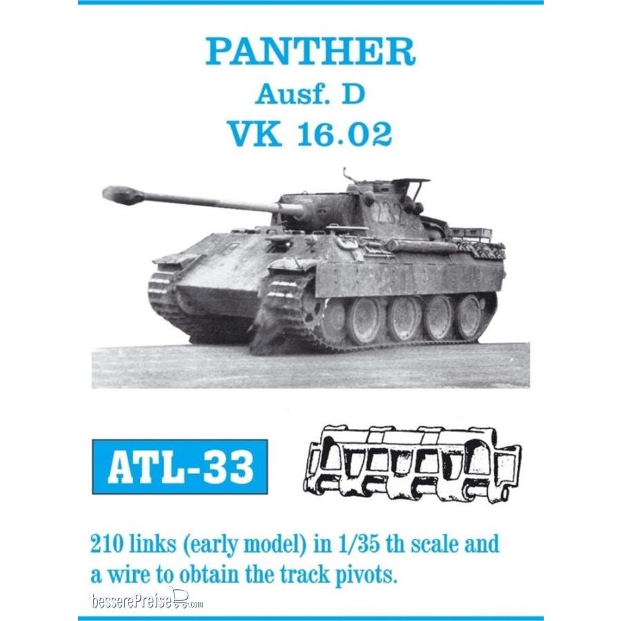 Friulmodel ATL-033 - Tracks for Panther Ausf. D