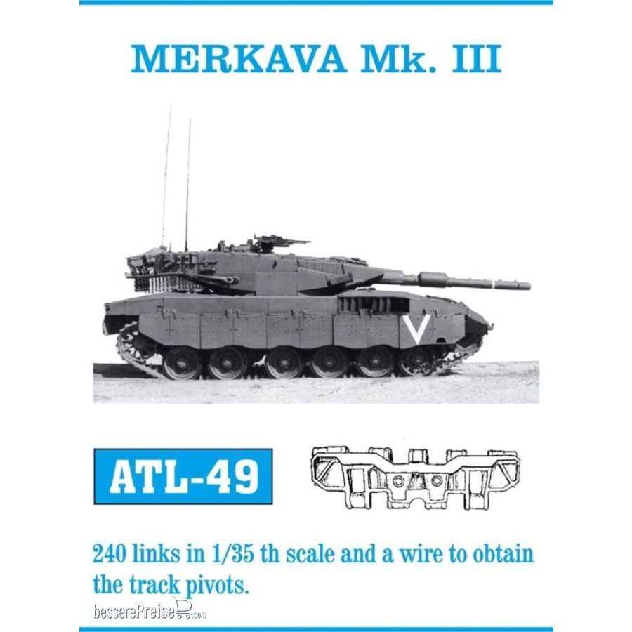 Friulmodel ATL-049 - Tracks for Merkava Mk.III