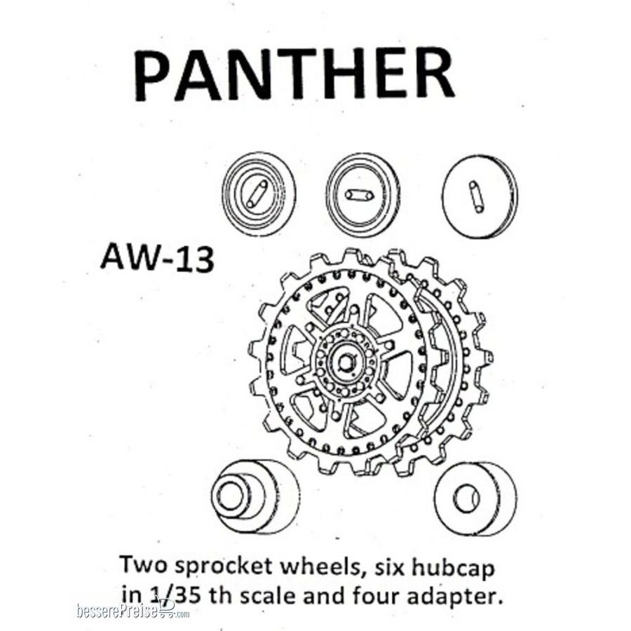 Friulmodel AW-13 - Tracks for Panther (A-G)