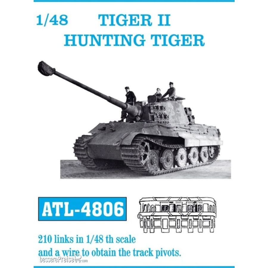 Friulmodel ATL-4806 - Tracks for Tiger II Hunting