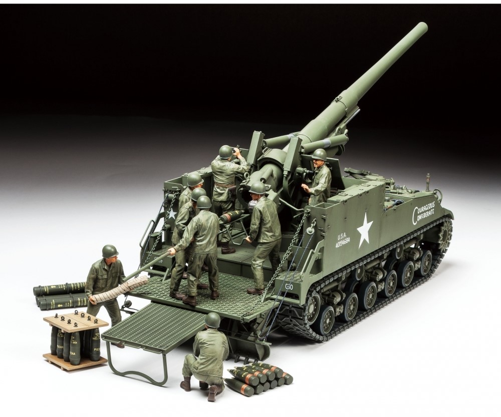 Tamiya 300035121-1:35 Diorama Set US Infantry Weapons