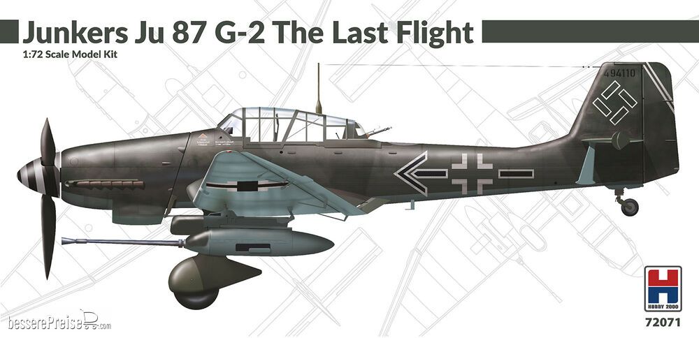 Hobby 2000 72071 - Junkers Ju 87 G-2 The Last Flight