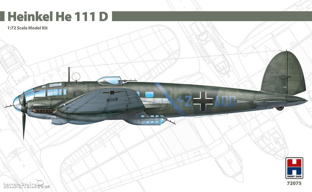 Hobby 2000 72075 - Heinkel He 111 D